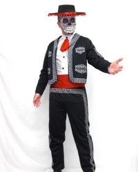 Costume Santa Muerte Uomo