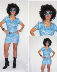 P22 - Costume Donna Disco 70