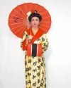 Costume Geisha Gialla